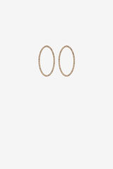 Vilanova Pendientes Largos de Fiesta com Brillantes printed