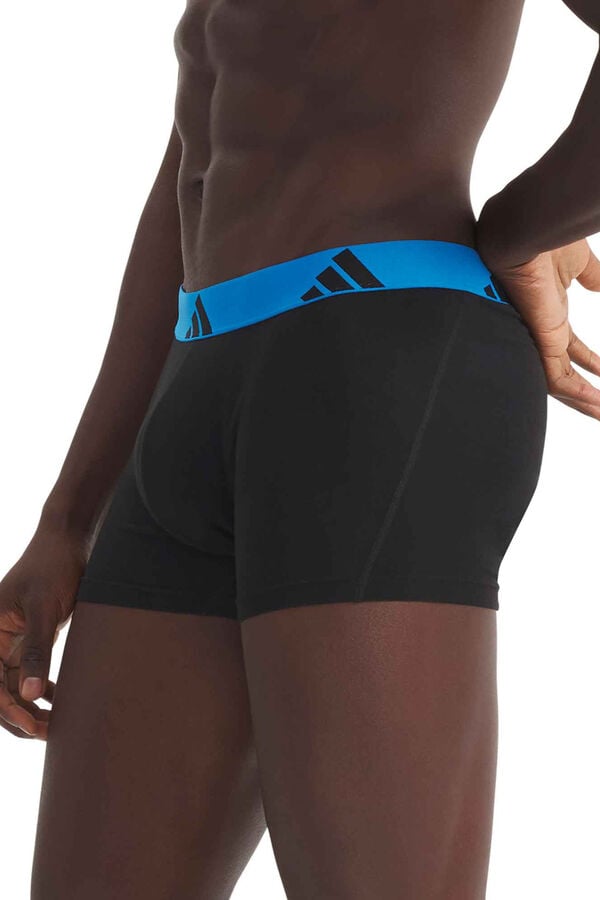 Adidas Pack 3 boxers com logo cinzento