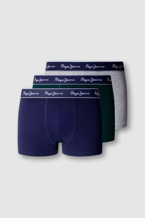 Pepe Jeans Pack de 3 boxers Pepe Jeans verde