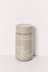 Women'secret Garrafa com logo em metal verde verde
