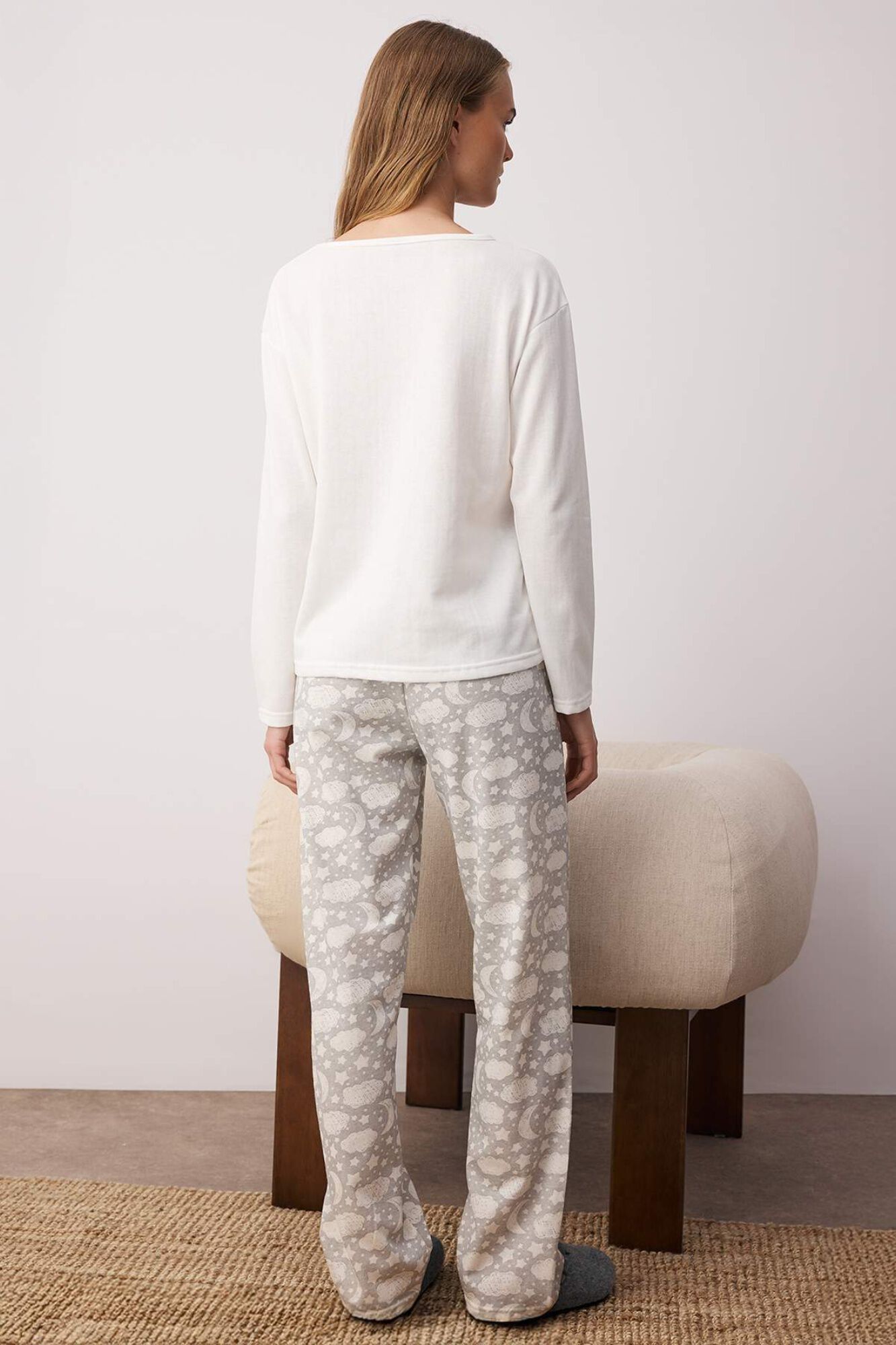 Trendyol Pijama com estampado animal