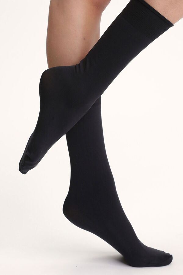 DIM Minimedia térmica opaca fosca 54 Deniers preto