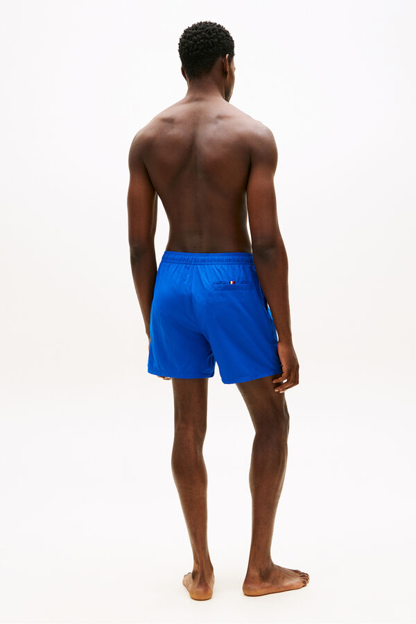 Tommy Hilfiger Cal&ccedil;&otilde;es de banho com inscri&ccedil;&atilde;o lateral azul