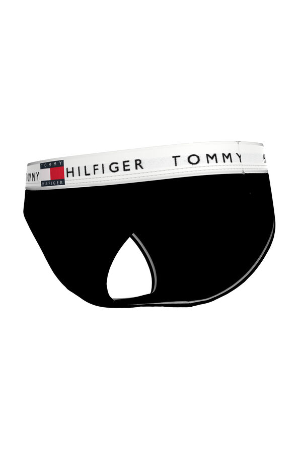 Tommy Jeans Calcinha cl&aacute;ssica vermelho