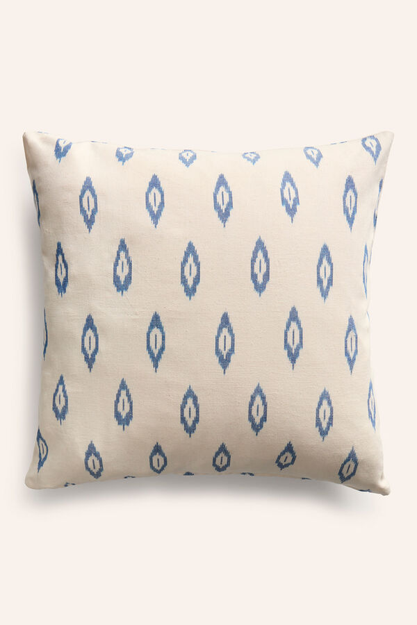 Calma House Capa de almofada Talaier 60x60 Azul azul