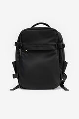 Vilanova Mochila de fim de semana acolchoada preto