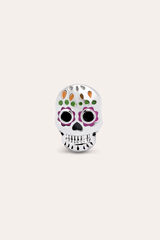 Singularu Pendiente Suelto Catrina Plata gris