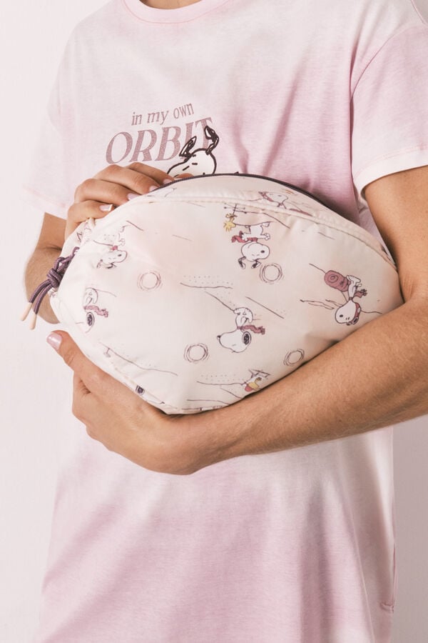 Women'secret N&eacute;cessaire m&eacute;dio rosa Snoopy vermelho