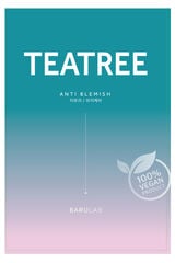 Barulab Mascarilla de tejido vegana con extracto de árbol de té azul