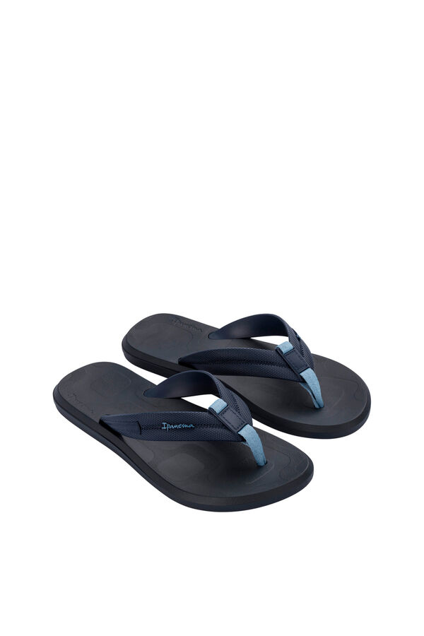 Ipanema Chinelo de tira larga azul