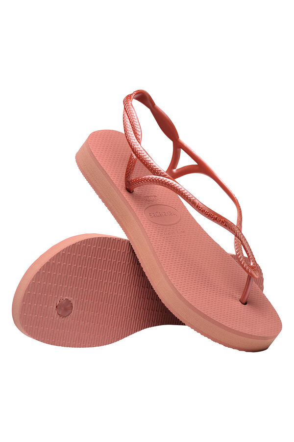 Havaianas Chinelos Hav. Luna Flatform Rosa rosa