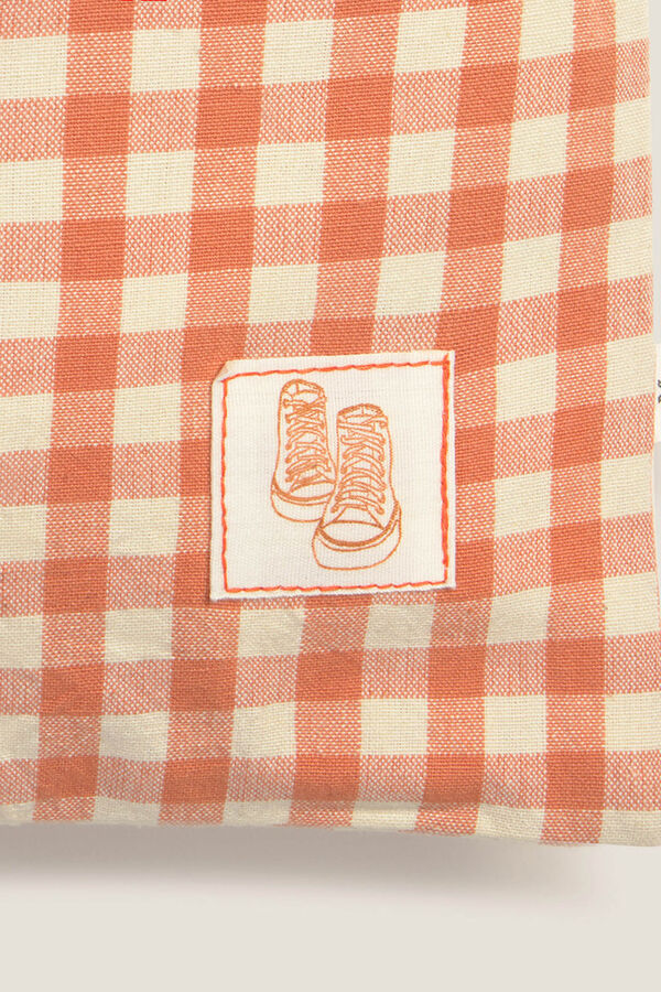 Textura Mala de guing&atilde;o borgonha