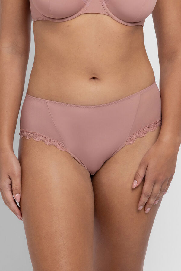 Dorina Pack 2 Bragas hipster cl&aacute;sicas Jana marr&oacute;n