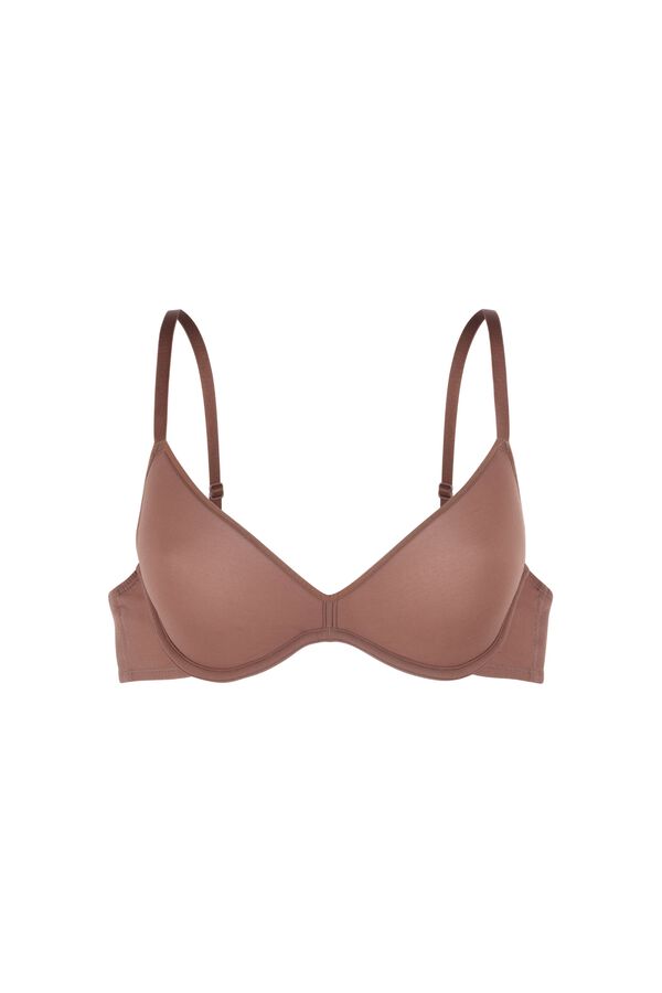 Dorina Deep neckline bra Noa nude