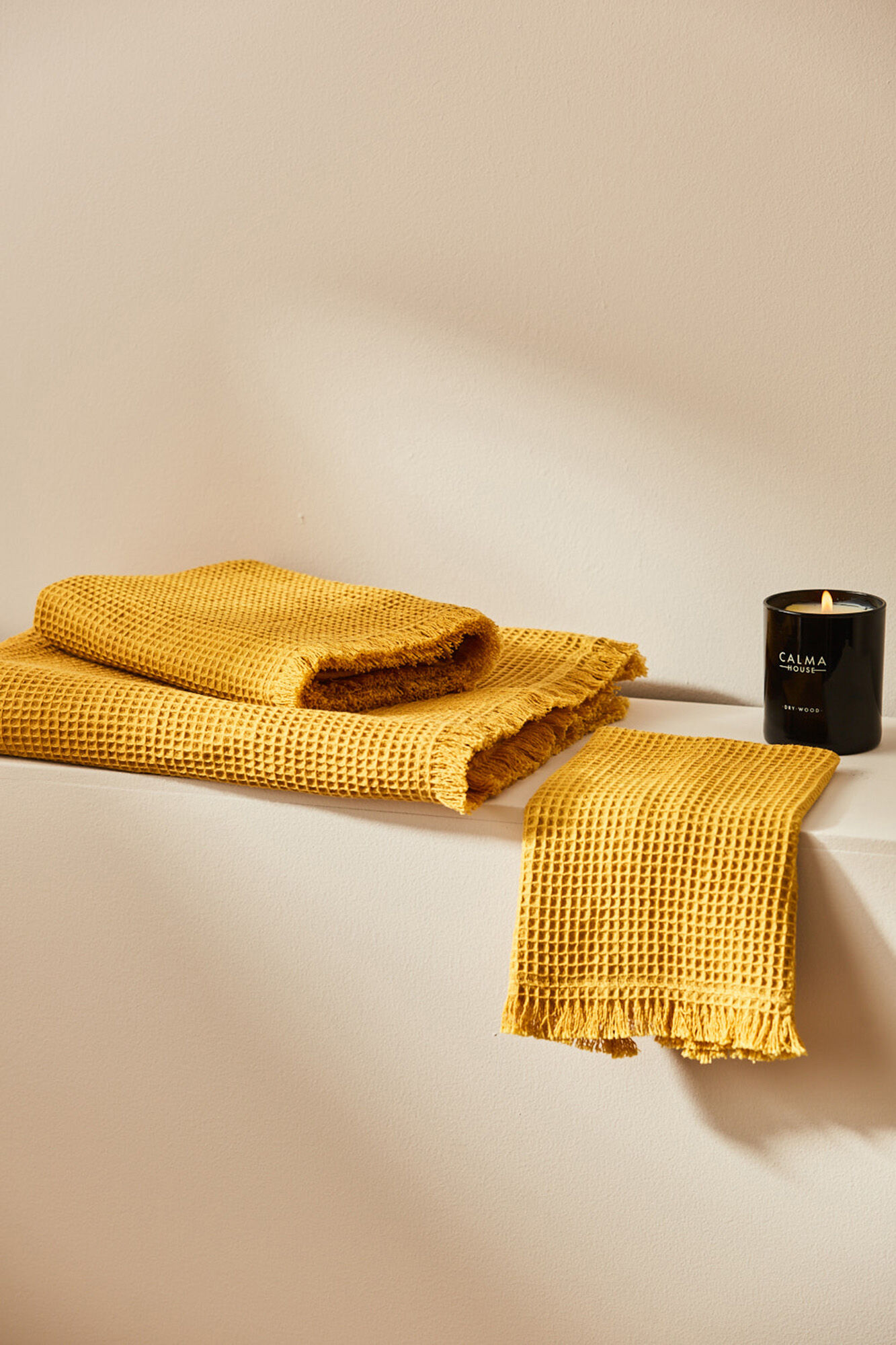 Mustard bath sheets on sale