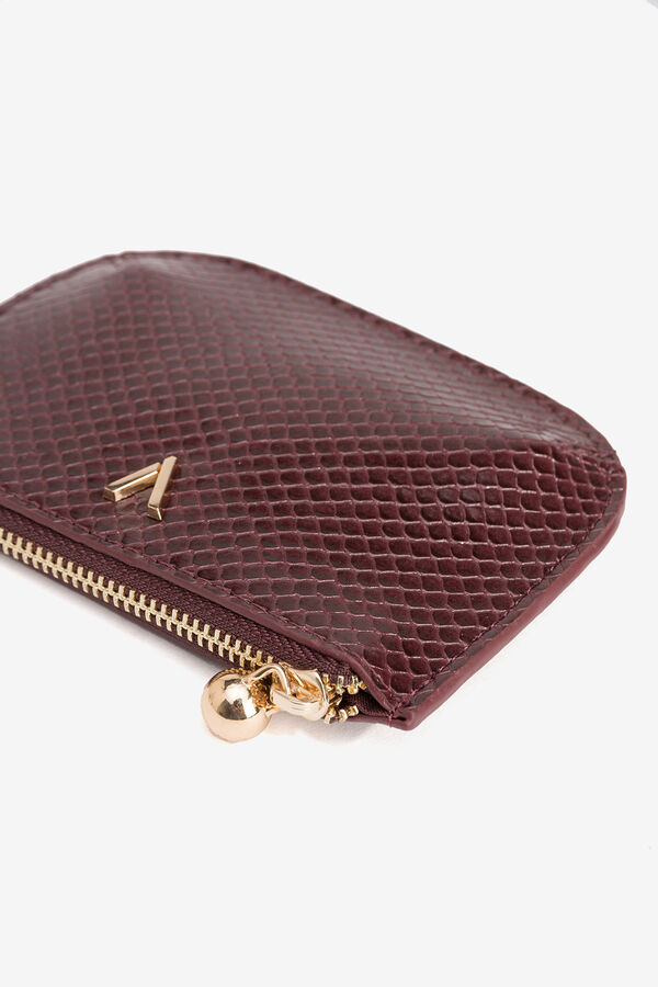 Vilanova Carteira vermelha ELEGANT estampado