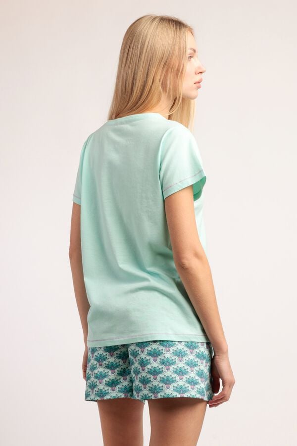 Admas Pijama curto princesa Jasmine azul