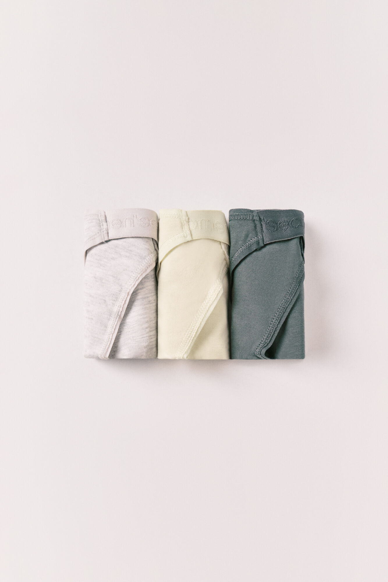 Women'secret Pack 3 bragas cl&aacute;sicas tira algod&oacute;n mix logo