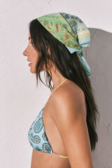 Women'secret Len&ccedil;o estampado em algod&atilde;o multicolor estampado