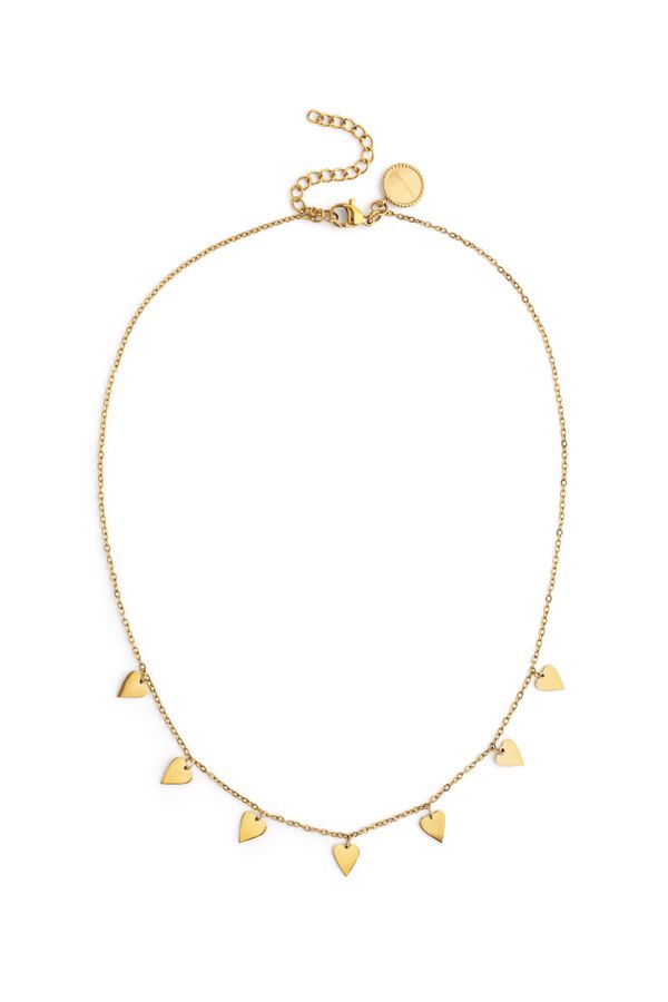 Singularu Collar Passion Acero Ba&ntilde;o Oro  amarillo