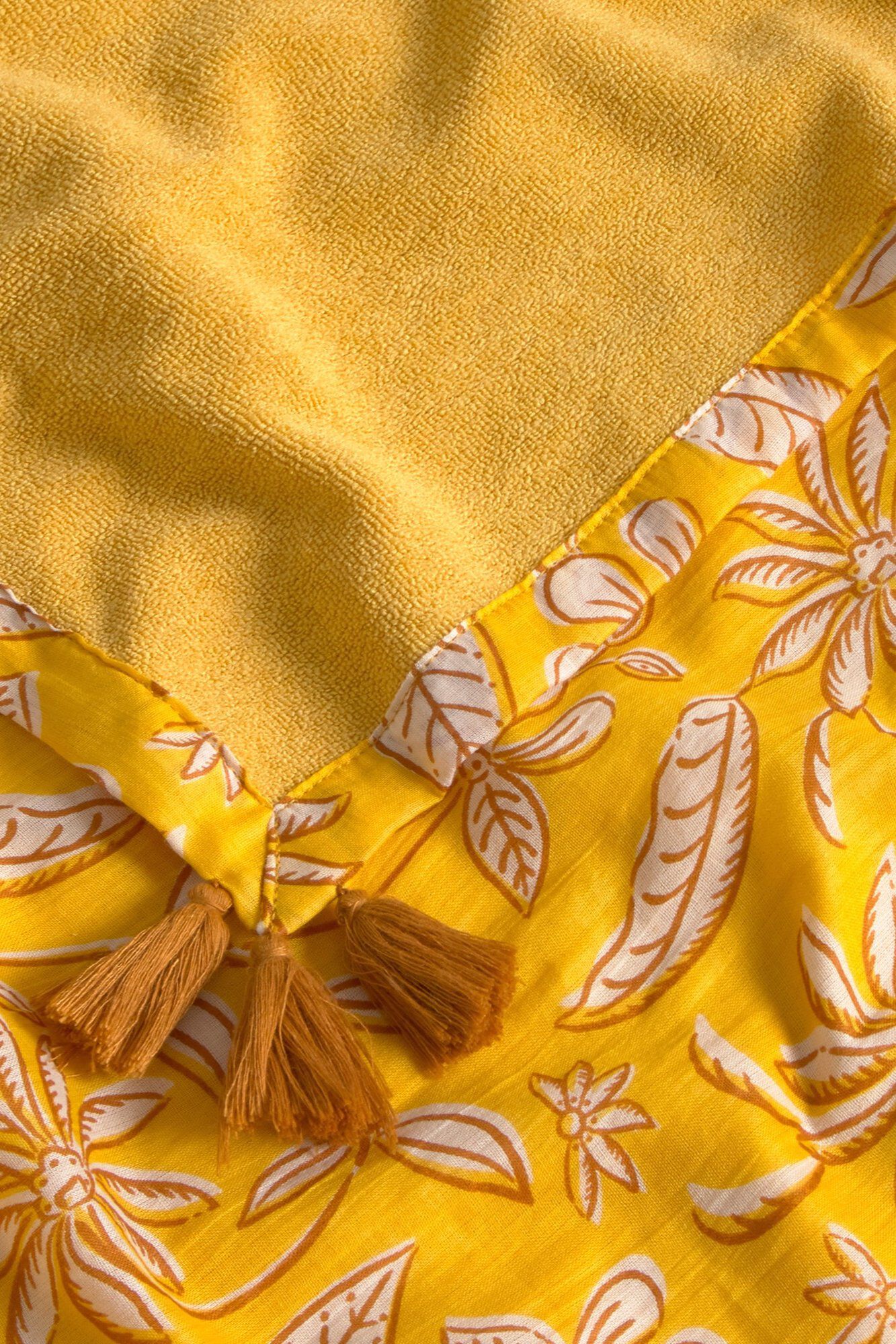 Textura Toalha de praia em tecido e turco