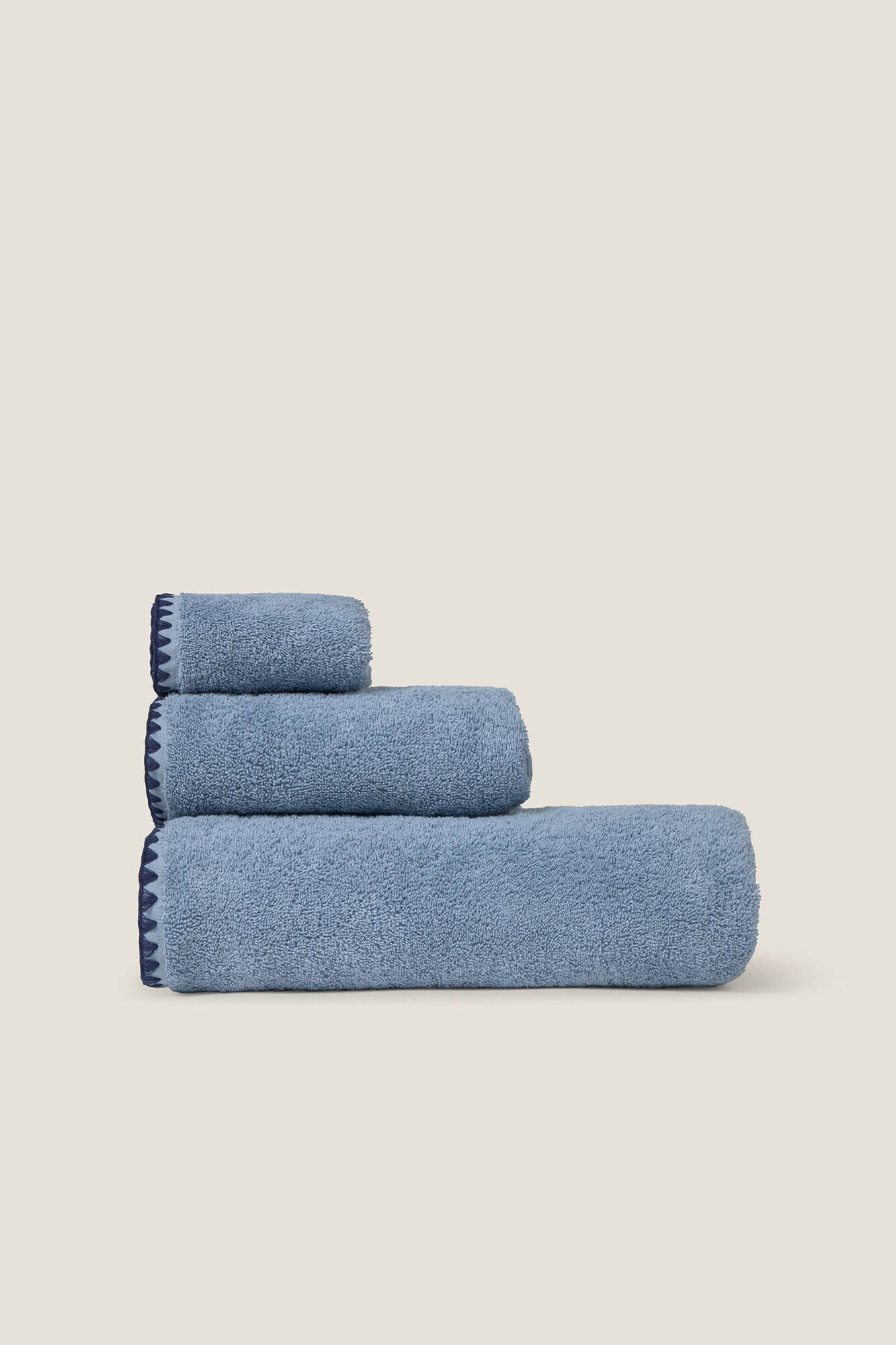 Textura Toalla ba&ntilde;o pespunte decorativo