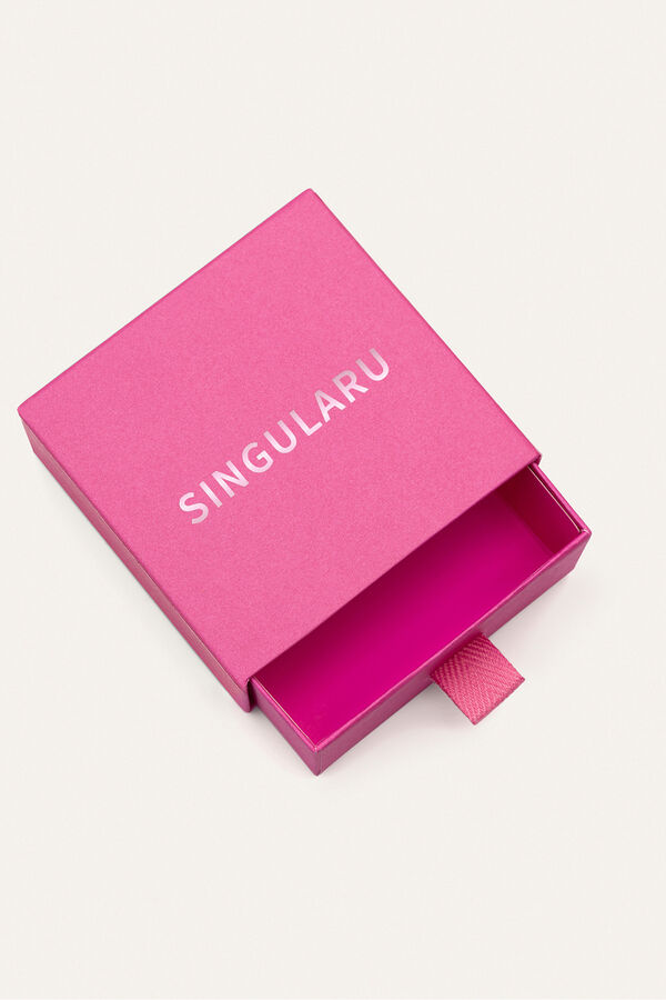 Singularu Estuche Joya Tirador Rosa gris