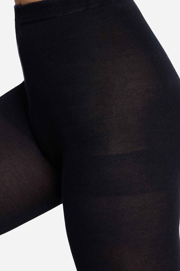 DIM Meia DIM Thermo Keep Me Warm preto