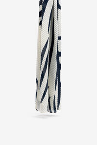 Womensecret Printed pleated scarf blue
