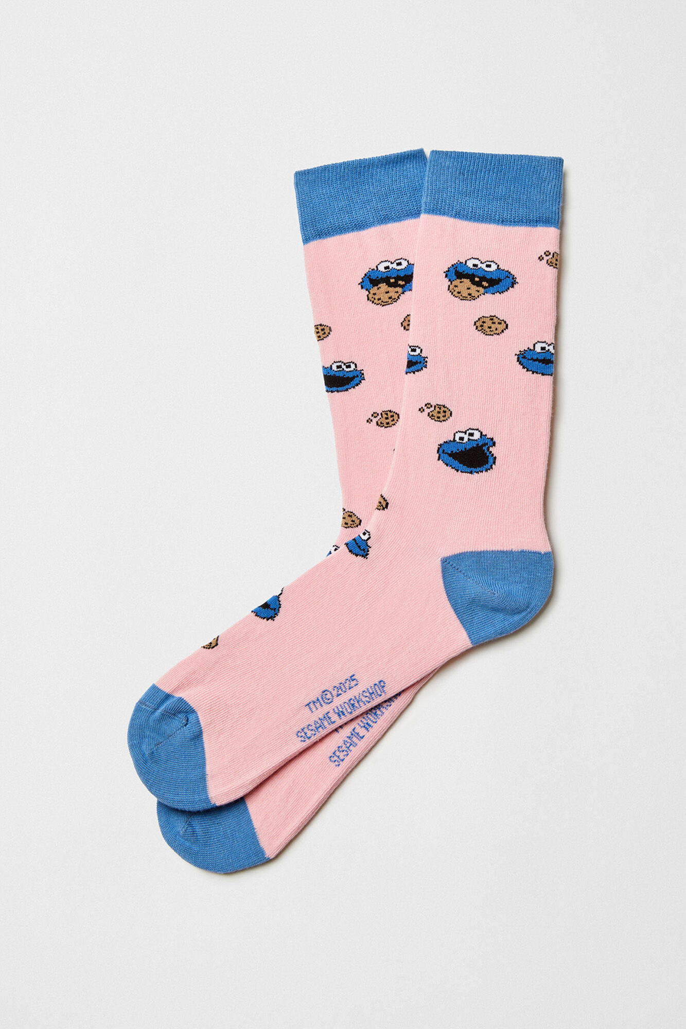 Besocks Meias Besocks rosa de algod&atilde;o org&acirc;nico at&eacute; o meias da Vila S&eacute;samo