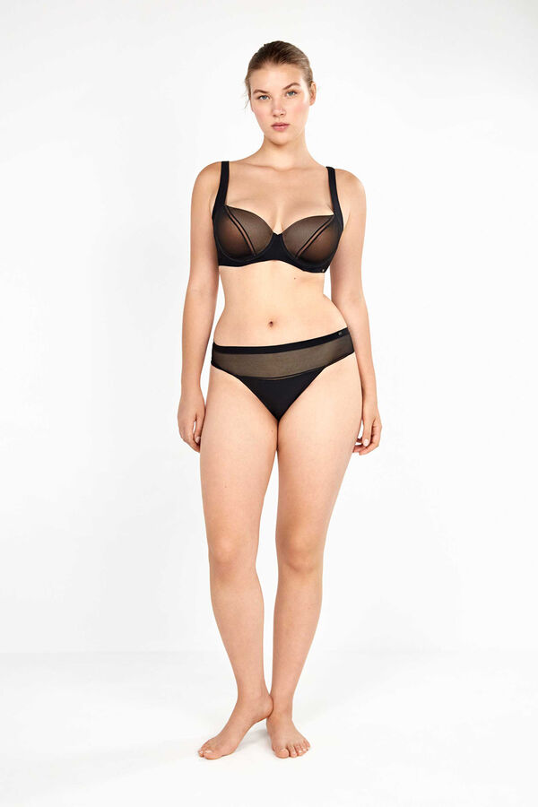 Gisela Shaping push-up full cup bra black