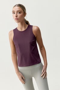Born Living Yoga T-shirt Race Dark Cherry