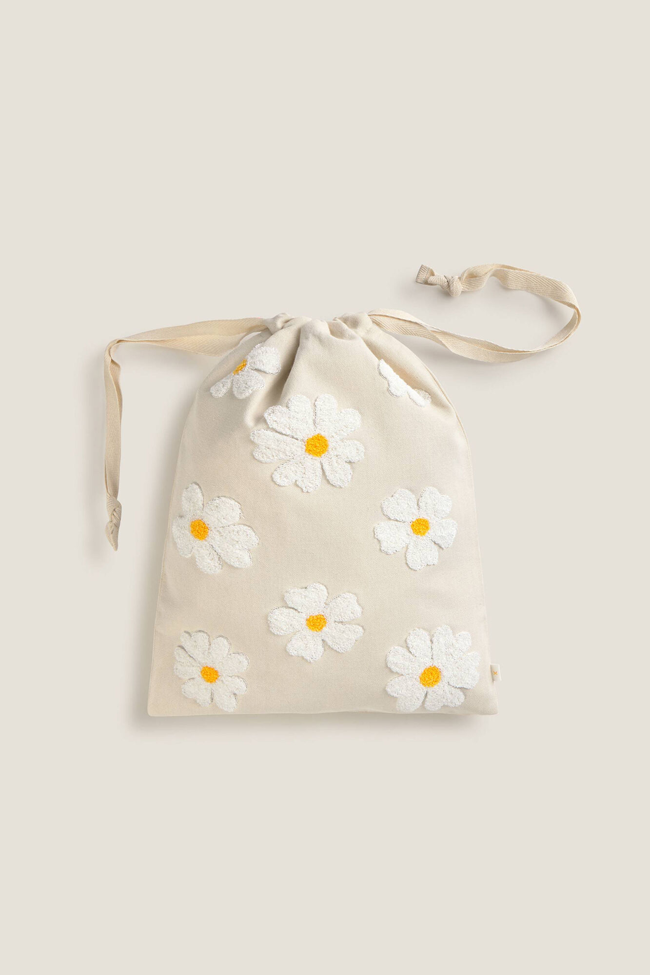 Textura Mala de algod&atilde;o floral