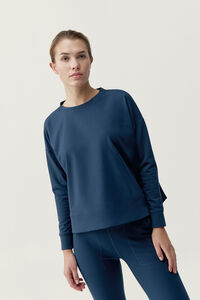 Born Living Yoga Sweatshirt Daba Sailor Blue