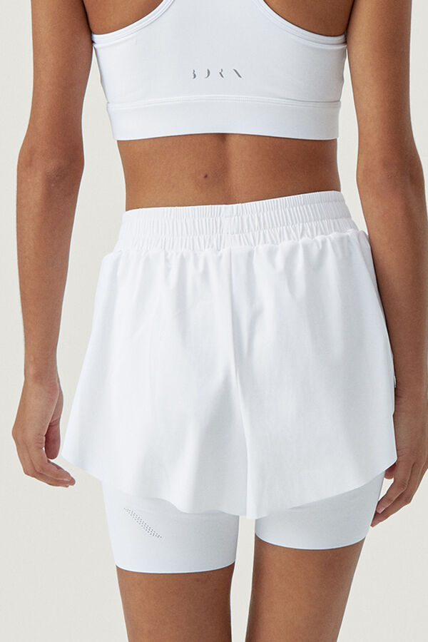 Born Living Yoga Short Bikila White  blanco
