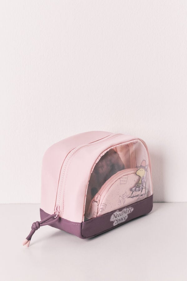 Women'secret Pack de 3 n&eacute;cessaires Snoopy estampado