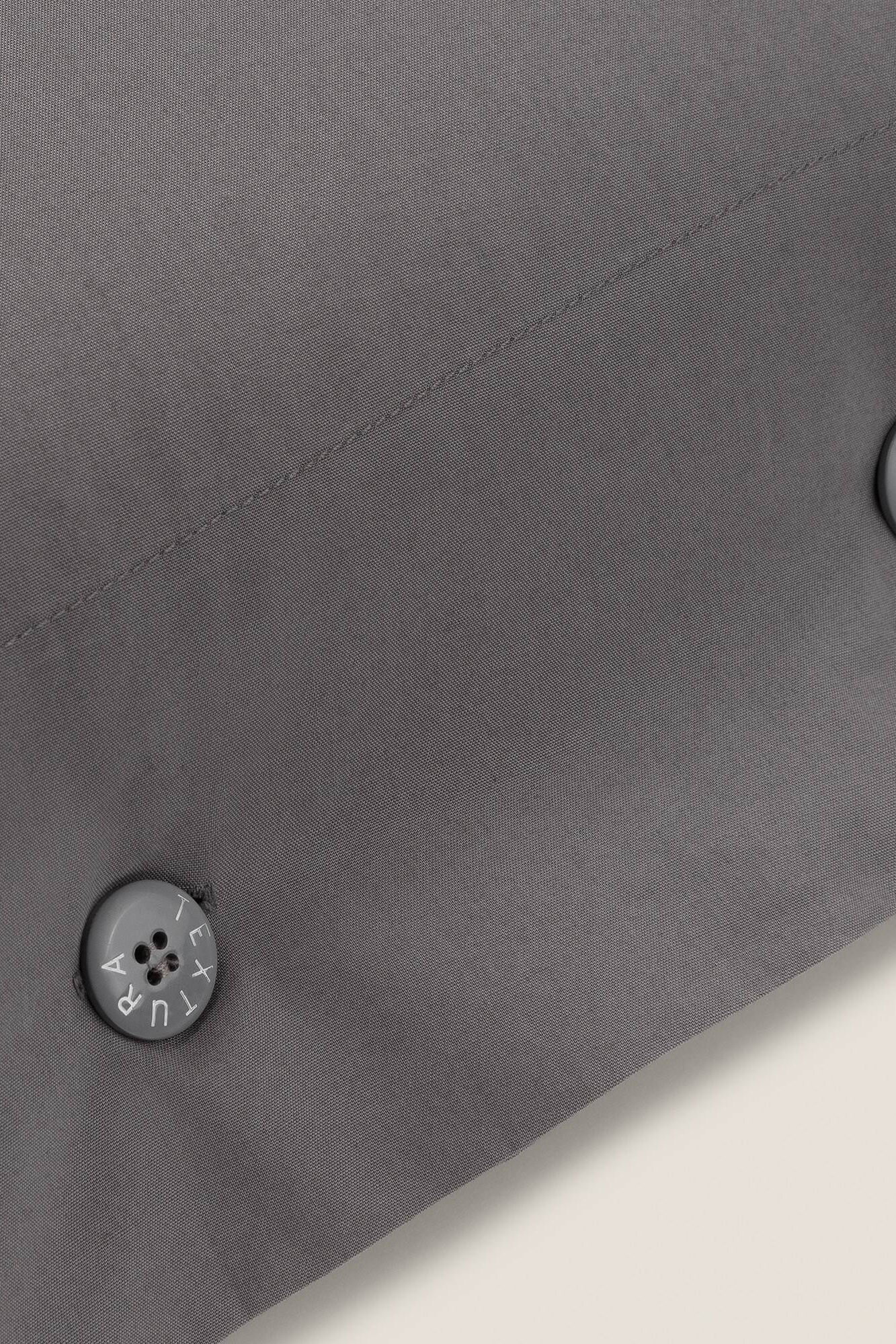 Textura Capa almofada algod&atilde;o org&acirc;nico. Cama 80-90 cm.