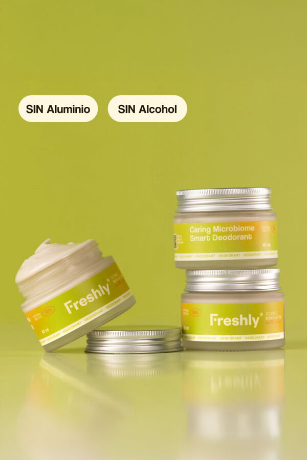 Freshly 99% natural deodorant 40ml white