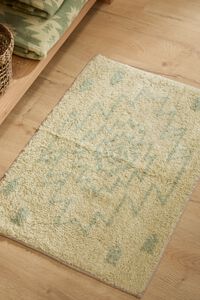 Calma House Tapete de banho Neptuno verde 50x70