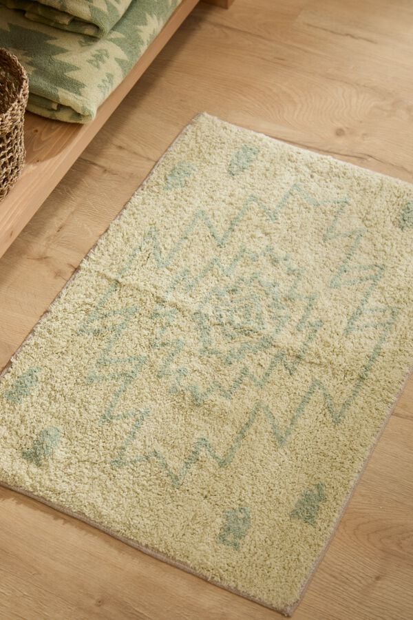 Calma House Tapete de banho Neptuno verde 50x70 verde