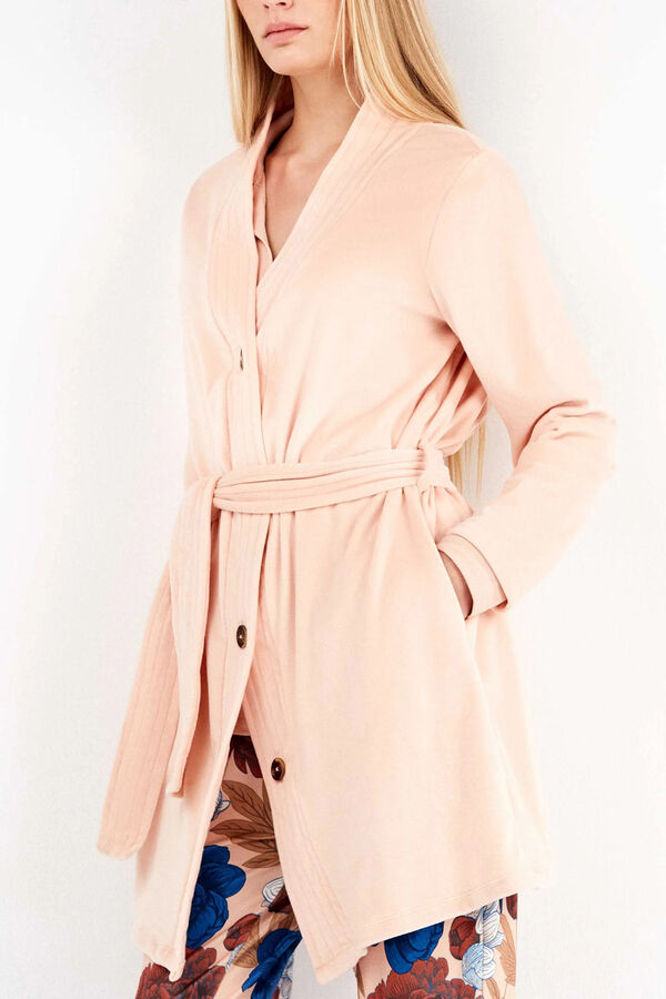 Gisela Roupão de polar robe rosa