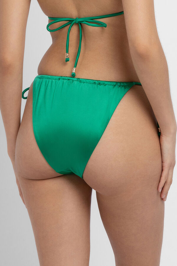 Dorina Cueca de biqu&iacute;ni la&ccedil;o lateral Amnesia verde