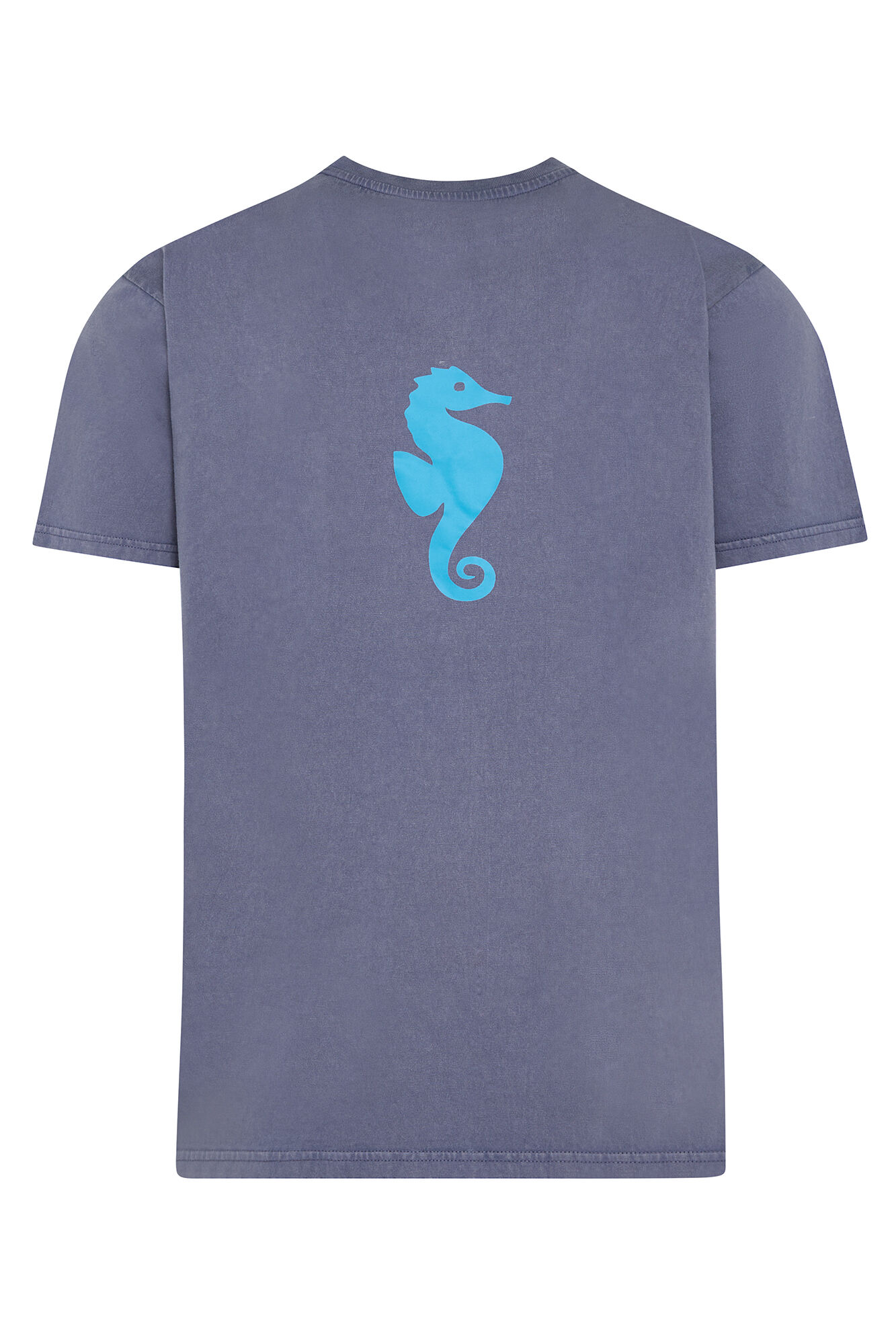 Kiff-Kiff Camiseta c&aacute;qui com estampa de cavalo marinho