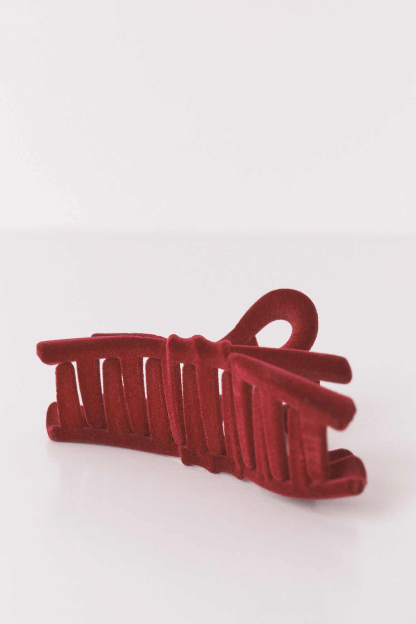 Women'secret Mola de cabelo grande com la&ccedil;o bordeaux