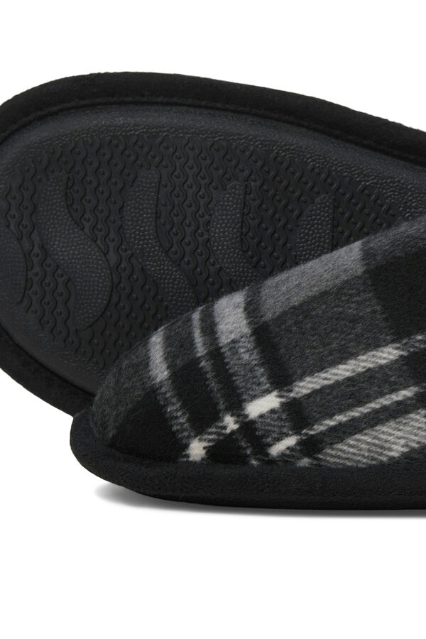 Jack & Jones Chinelos de quarto preto