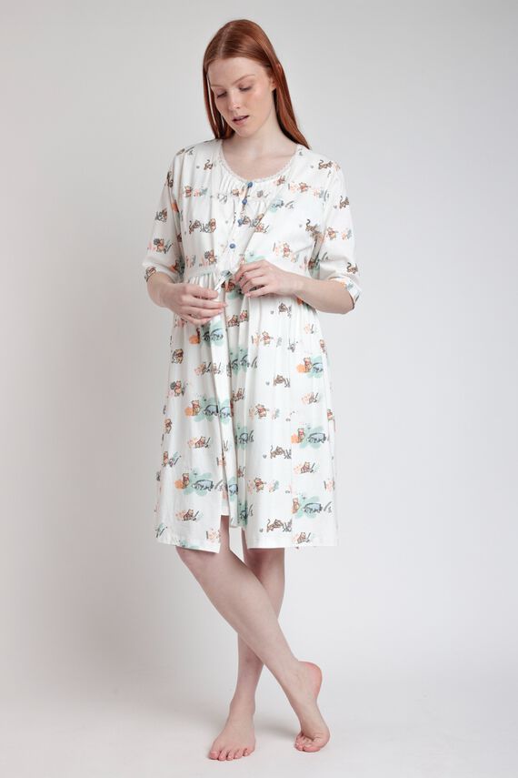 Bata midi maternity Winnie the Pooh