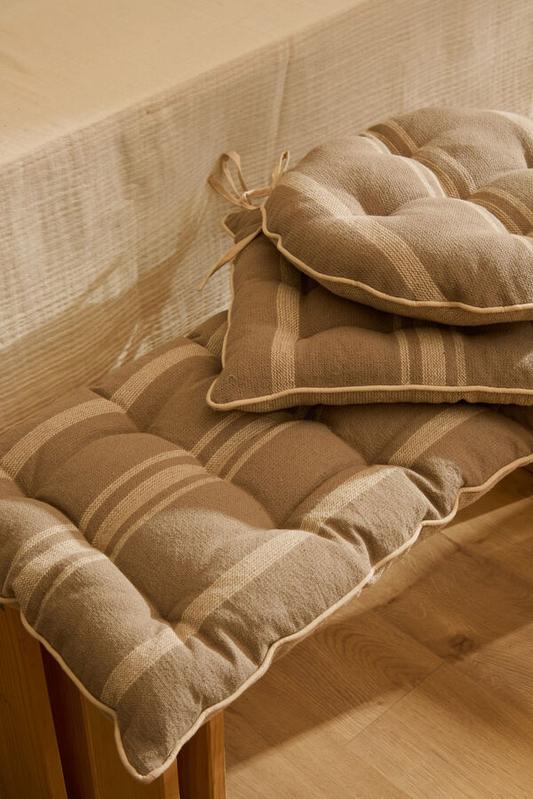 Calma House Almofada para banco em pedra Sorento cinzento