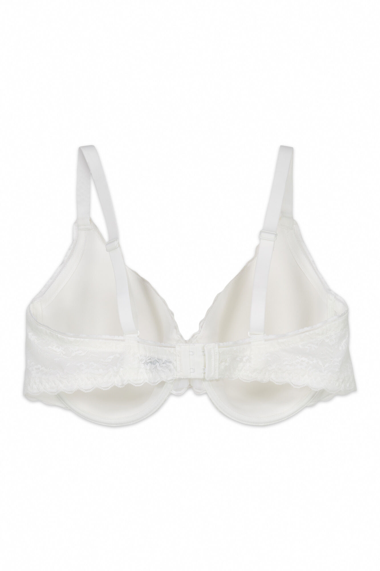 Women'secret Soutien cl&aacute;ssico com enchimento em renda branco BEAUTIFUL