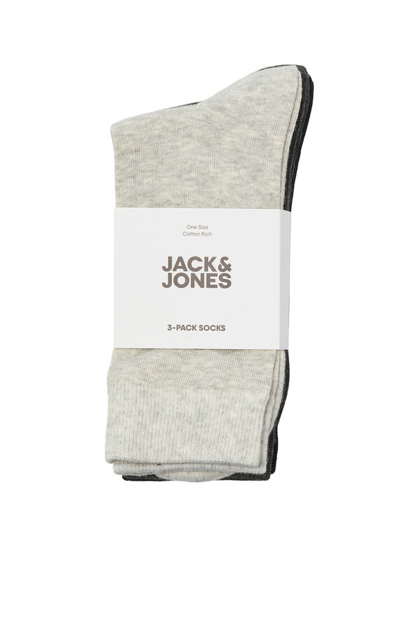 Jack & Jones Pack 3 meias preto