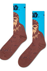 Happy Socks Meias Unissex Star Wars™ Chewbacca vison